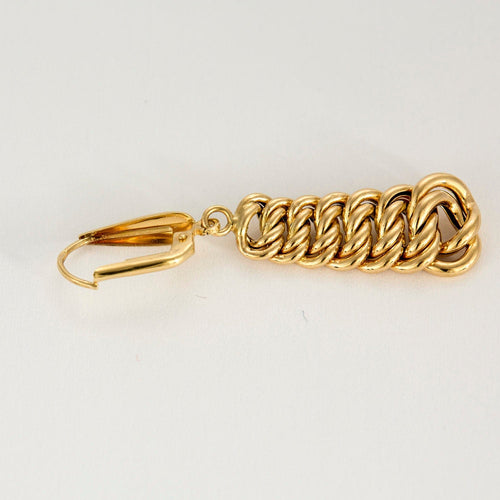 Boucles d'oreilles Boucles Américaines Pendantes or jaune 58 Facettes LP1169/5