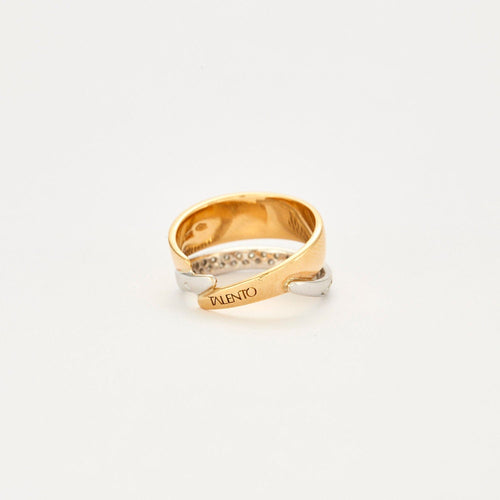 Bague 54 Double bague diamants 58 Facettes 2540
