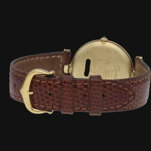 Montre Cartier Montre Must De Cartier Vermeil 58 Facettes MT41151