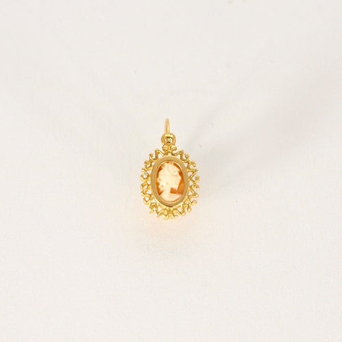 Boucles d'oreilles Paire de boucles d'oreilles Camée or jaune 58 Facettes LP905/BET