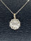 Pendentif Pendentif fleur en diamants 58 Facettes AB116
