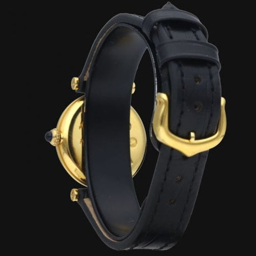 Montre Cartier Montre Must De Cartier Vermeil 58 Facettes MT41189