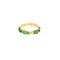 Bague 51 Anneau émeraudes smaragdite opale 58 Facettes LP1295/14