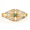 Bracelet Bracelet Emeraude cabochon Diamants 58 Facettes
