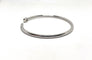 Bracelet Bracelet jonc ouvert or blanc et diamants 58 Facettes