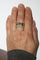 Bague 54 Bague bandeau 2 ors godronnée diamants 58 Facettes 568