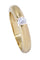 Bague 52 Solitaire diamant or jaune 58 Facettes 083721