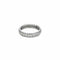 Bague 56 Alliance américaine en platine et diamants 58 Facettes DAX0011