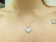 Collier collier BAGLIONI pendentif coeur serti 32 diamant 0.94ct 55 58 Facettes 268773