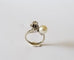 Bague 53 Bague Toi et Moi or blanc diamant et perle de culture 58 Facettes
