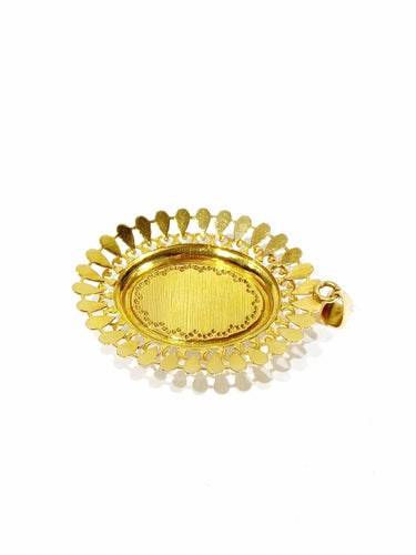 Pendentif Pendentif 2 ors et perle 58 Facettes