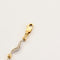 Bracelet Bracelet en or jaune, blanc et diamants 58 Facettes LP1300/17