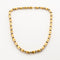 Collier Elégant Collier Or jaune Guilloché et Perles d'Or Gris 58 Facettes ENG10248