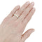 Bague 50 Alliance or jaune et diamants navette. 58 Facettes 35257