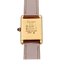 Montre Montre Cartier "Tank Must" argent plaqué or, cuir. 58 Facettes 34561
