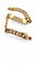 Bracelet Gourmette identité en or jaune 18 carats 58 Facettes