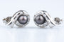 Boucles d'oreilles Boucles d’oreilles perles de Tahiti 6,11 mm & diamants 0,41 ct en or jaune 58 Facettes BO46420-107