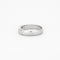 Bague 54 Bague jonc or gris avec diamants 58 Facettes GU43
