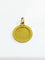 Pendentif Médaille Zodiaque Vierge Or 58 Facettes