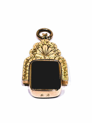 Pendentif Pendentif En Agathe Et En Jaspe Sanguin 58 Facettes