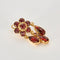 Boucles d'oreilles Boucles d'oreilles "Girandoles" Or Jaune et Grenats 58 Facettes GU162