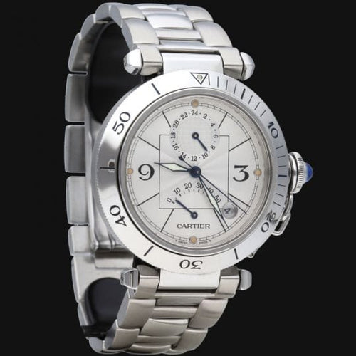 Montre Cartier Montre Pasha Gmt Power Reserve 58 Facettes MT42145