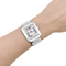 Montre Montre Cartier, "Tank Française", acier. 58 Facettes 34714