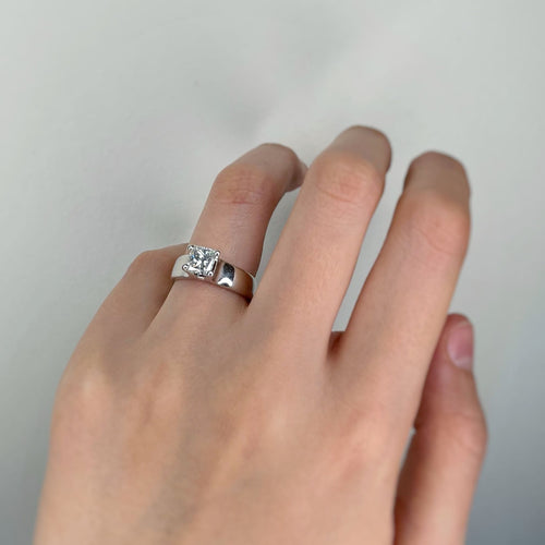 Bague 52 Solitaire - 1,05 carat H VS1 58 Facettes 240017R