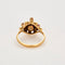 Bague 52 Bague or jaune, perle de culture et rubis 58 Facettes PAL30165