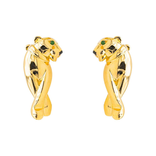 Boucles d'oreilles Cartier Boucles d'oreilles Clips  Panthère Or jaune 58 Facettes 3924148CN