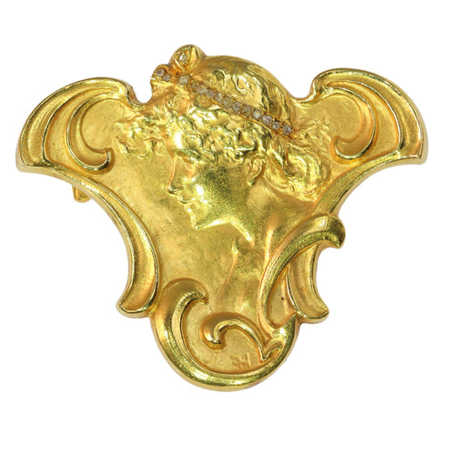 Montre Le flair artistique des années 1900 : la beauté organique d'une œuvre Art nouveau 58 Facettes 16333-0135
