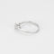 Bague 52,5 Bague Solitaire en or blanc et diamants 58 Facettes REU0870X3