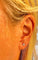 Boucles d'oreilles Boucles d’oreilles puces en or jaune 18 carats, diamants 2x 0,50 carats 58 Facettes AB628