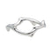 Bague 54 Dior Bague Bois de Rose Or blanc 58 Facettes 4166999RV