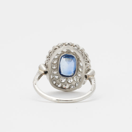 Bague 53 Bague pompadour 1930 58 Facettes