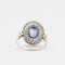 Bague 53 Bague pompadour 1930 58 Facettes