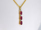 Pendentif Pendentif en or avec diamants et rubis 58 Facettes 2139