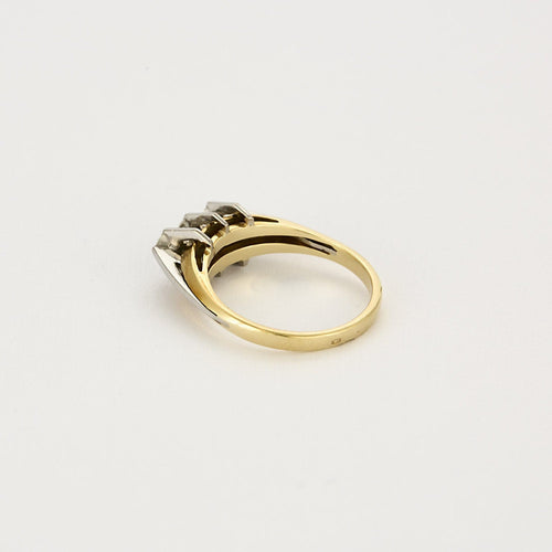 Bague 55.5 Bague en or et diamants 58 Facettes CHA0895