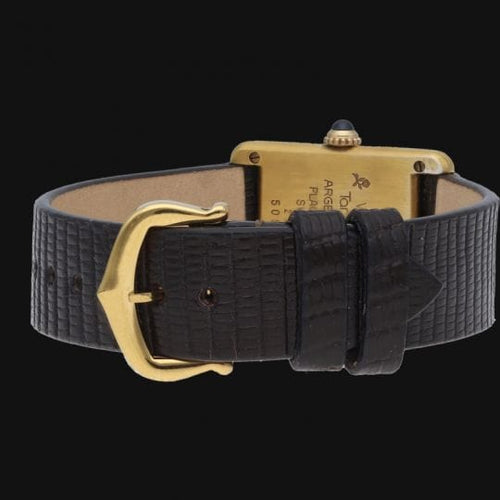 Montre Cartier Montre Tank Vermeil 58 Facettes MT43339