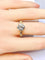 Bague 53 Bague solitaire en or jaune orné d’un diamant 2,67 carats 58 Facettes AB547