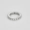 Bague 53 Bague souple en or blanc et diamants 58 Facettes JRW0021-53