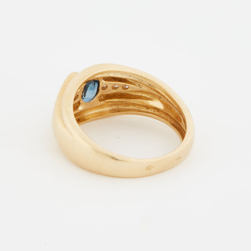 Bague 51 Bague Or Jaune - Saphir et Diamants 58 Facettes RÉF 3037/18
