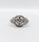 Bague 55 Bague tank Art déco en platine et diamant 0,25 carat (circa 1920) 58 Facettes A06508