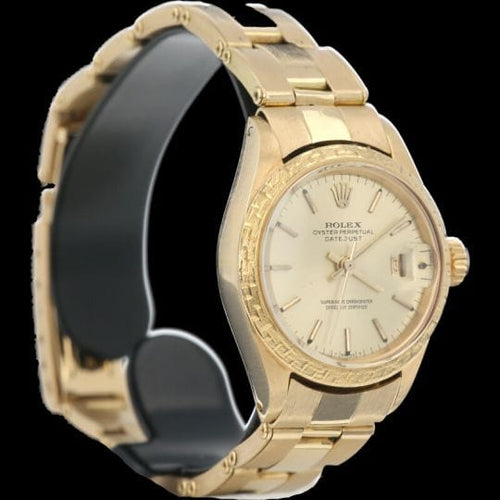 Montre Rolex Montre Lady-Datejust 26 Or Jaune 18K 58 Facettes MT41556