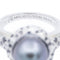 Bague 51 Mauboussin Bague Cocktail Caviar Mon Amour Or blanc Perle, Diamant 58 Facettes 2340392CN