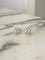 Boucles d'oreilles Puces d’oreilles serties de diamants taille rose en or blanc 18k 58 Facettes