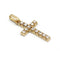 Pendentif Pendentif Croix  - Or jaune & Diamants 58 Facettes 250037SP