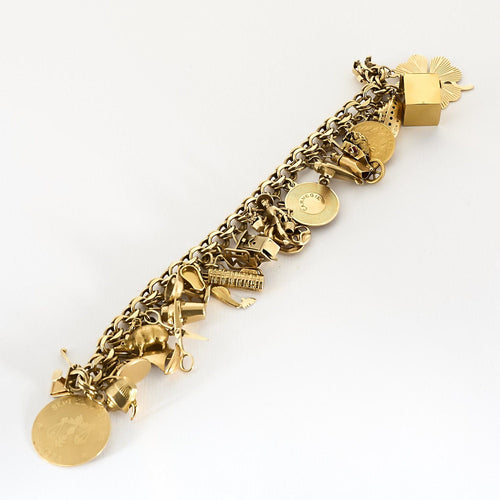 Bracelet Bracelet "charm's" en or jaune 58 Facettes DIN0125