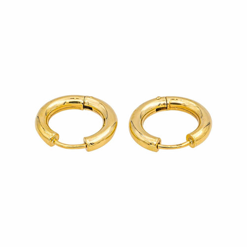 Boucles d'oreilles Boucles d'oreilles Créoles  Or jaune 58 Facettes 4815850CN
