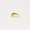 Bague 47.5 Bague or jaune moldavite quartz 58 Facettes LP687